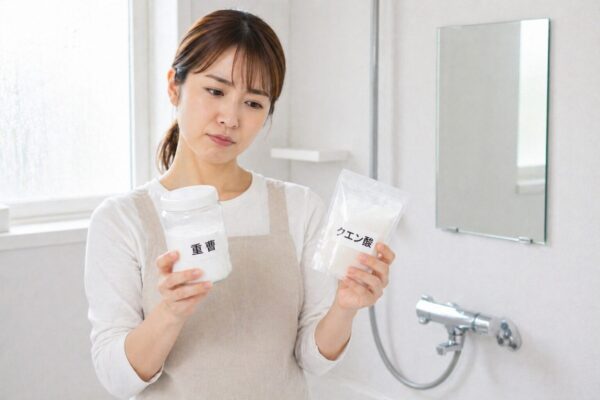重曹とクエン酸でお風呂掃除！混ぜる？別々？正しい使い方と注意点